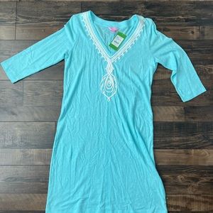 Tiffany Blue Lilly Knit Dress